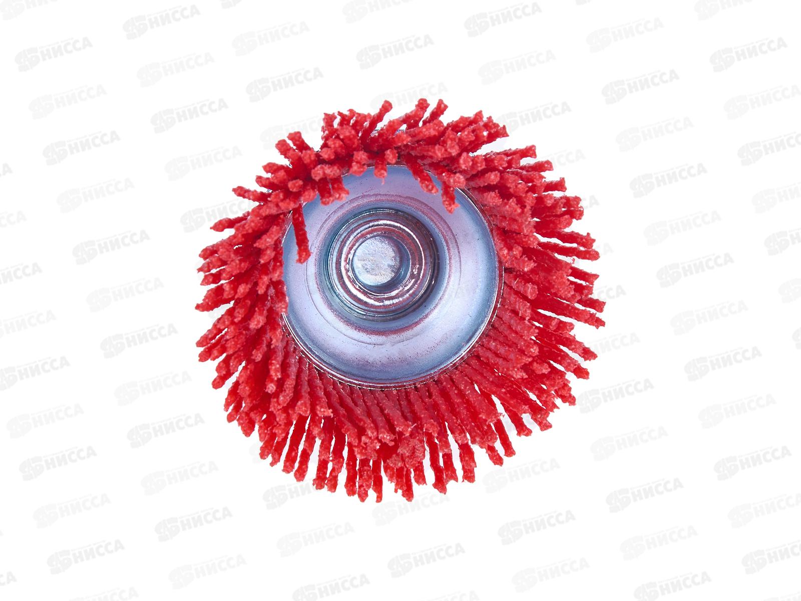 Щетка для дрели чашечная (нейлон с абразивом) О50мм 11101015 Кратон