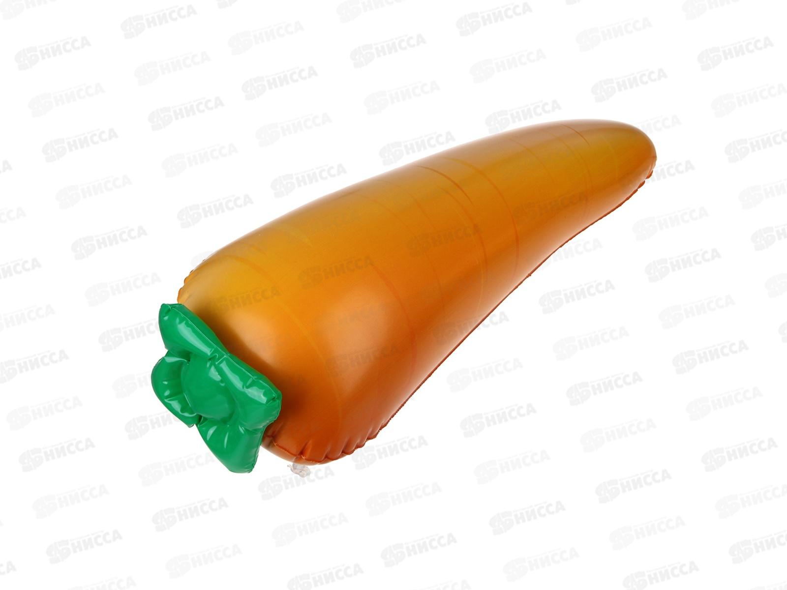 Надувная игрушка Морковка 40*15см ПВХ 130-037 г
