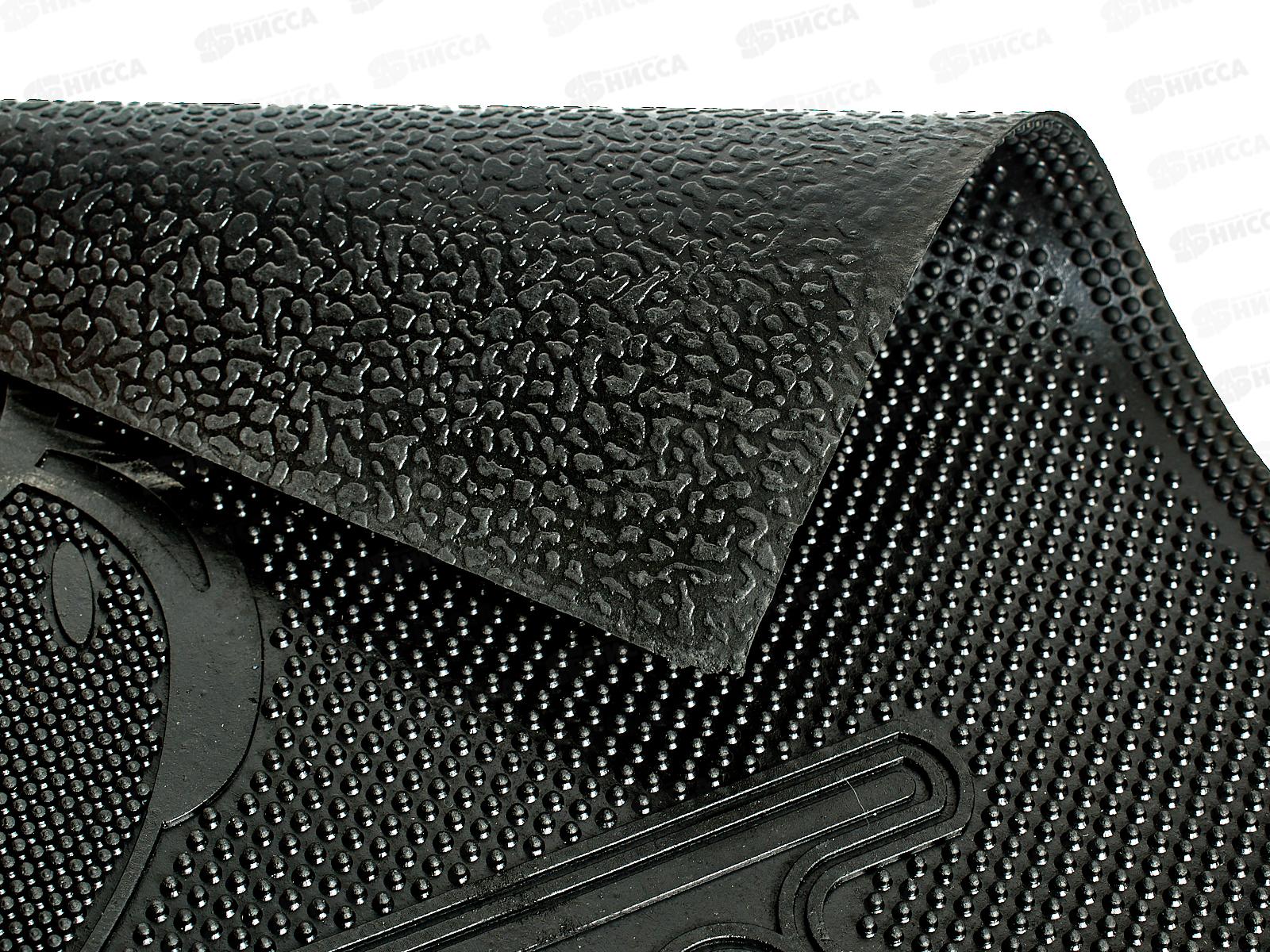 Коврик резиновый &quotСова&quot 40*60см черн SUNSTEP 31-038  *20