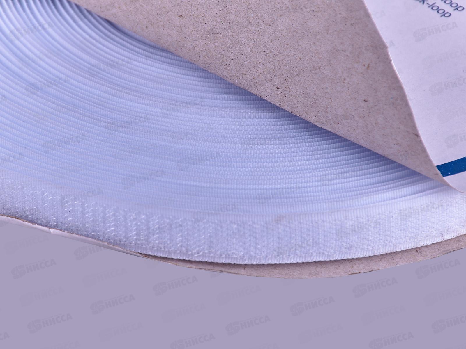 Липучка &quotGamma&quot 16мм LG-16, 25м Белый