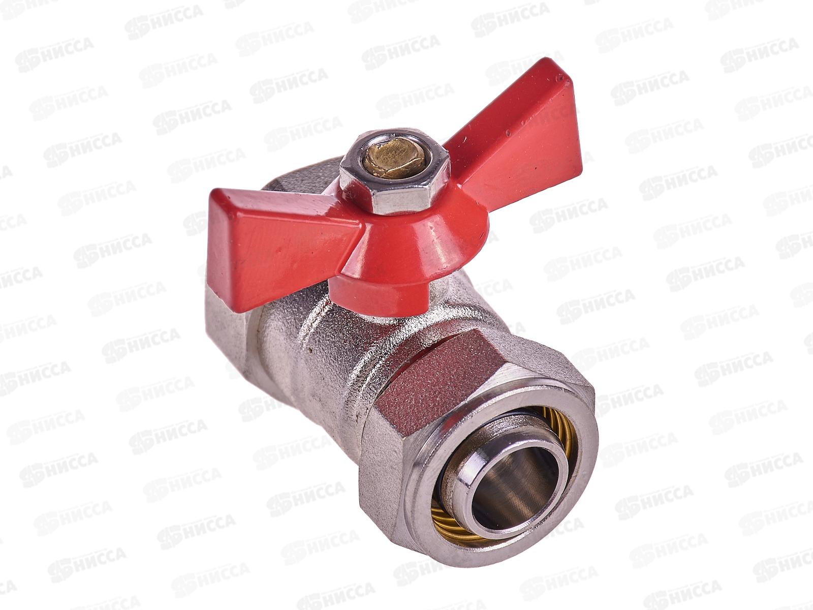 Кран шаровой для м/п труб цанга-гайка 20х3/4, 36228 PROFLINE