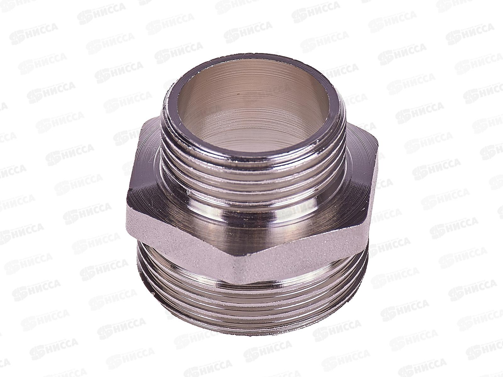 Ниппель переходной 1х3/4 НН (никель), 36371 PROFLINE