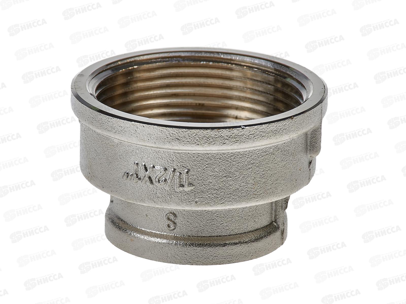 Редукционная муфта 1 1/2 вр х 1 вр (никель), 36397 PROFLINE