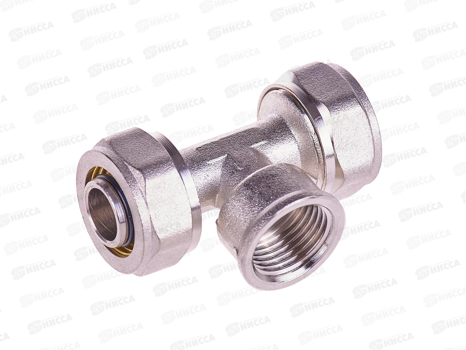 Тройник 20х1/2х20 цанга-гайка, 36271 PROFLINE