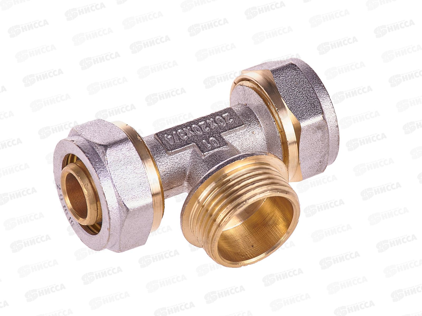 Тройник 20х3/4 цанга-штуцер, 36276 PROFLINE