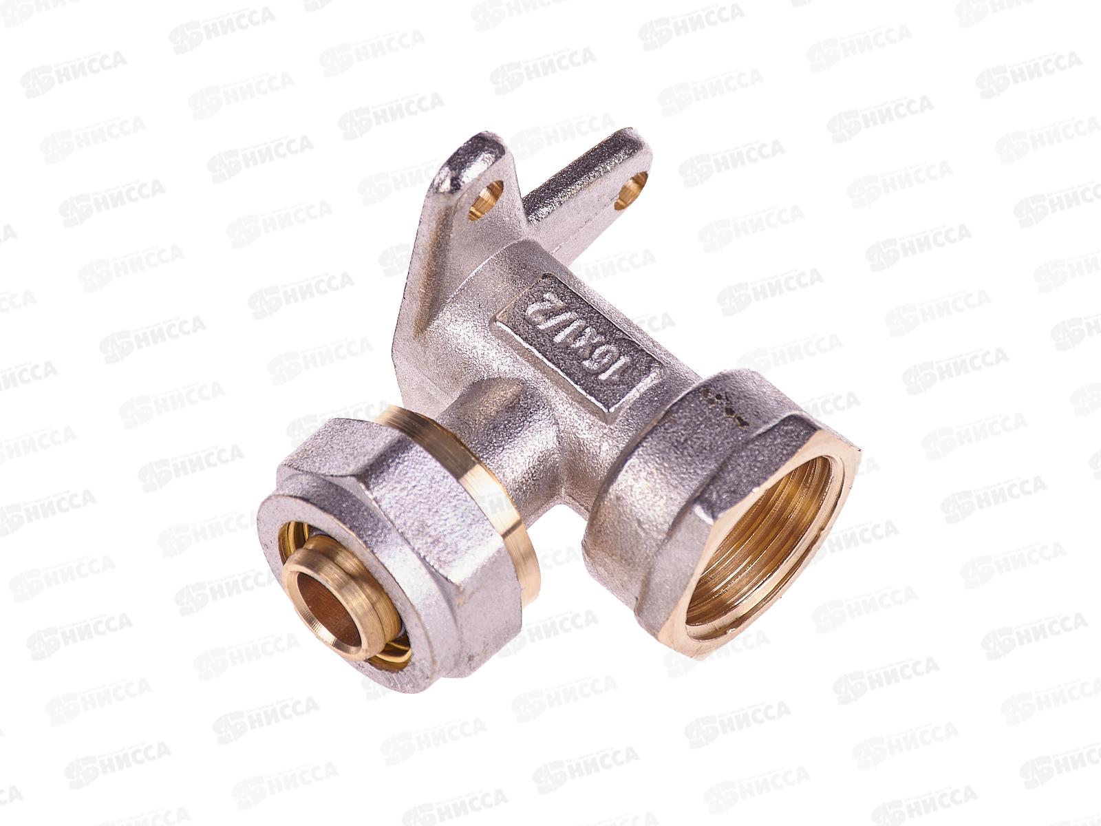 Угол 16*1/2 цанга-гайка с креплением, 36298 PROFLINE