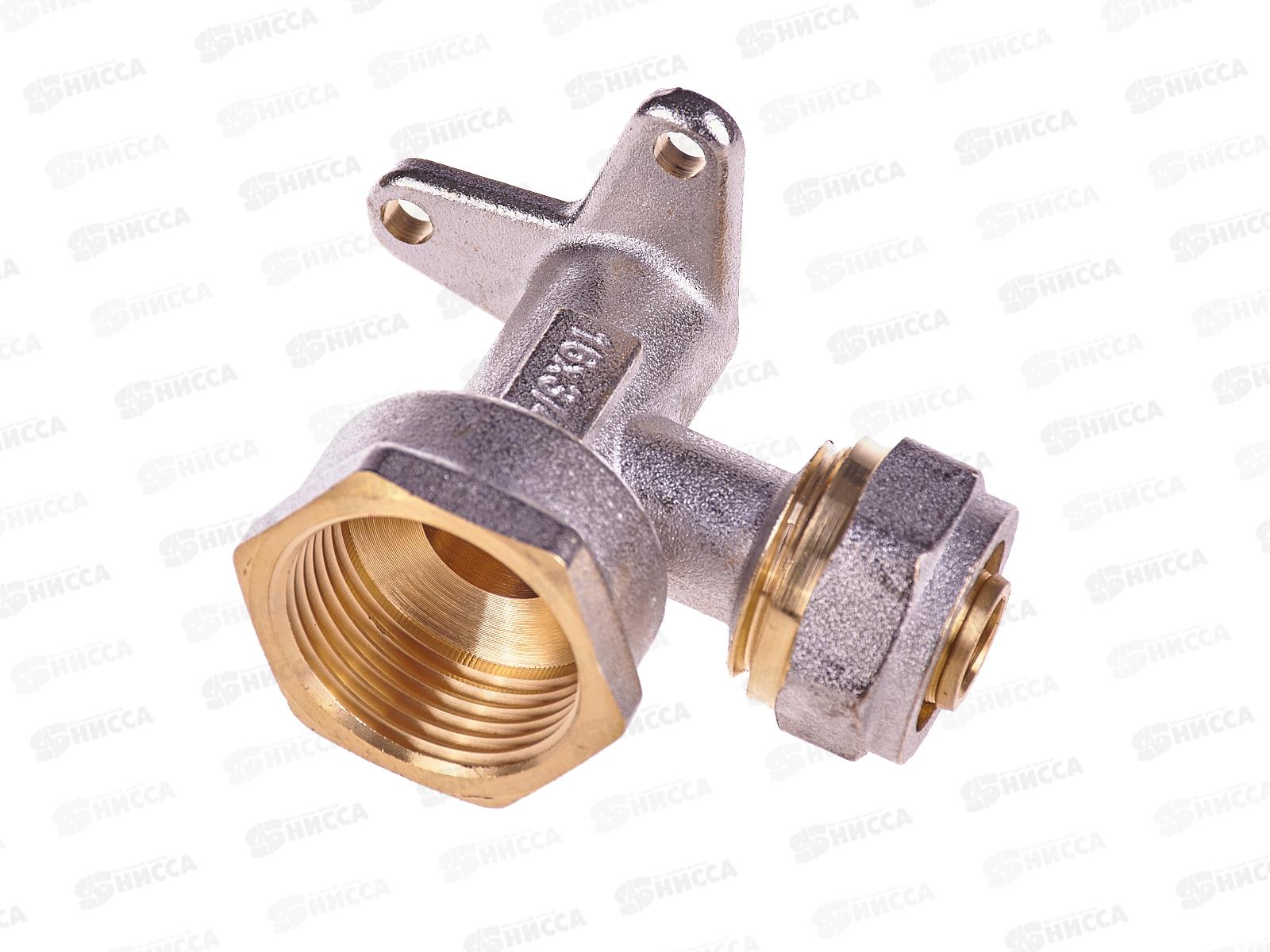 Угол 16*3/4 цанга-гайка с креплением, 36304 PROFLINE