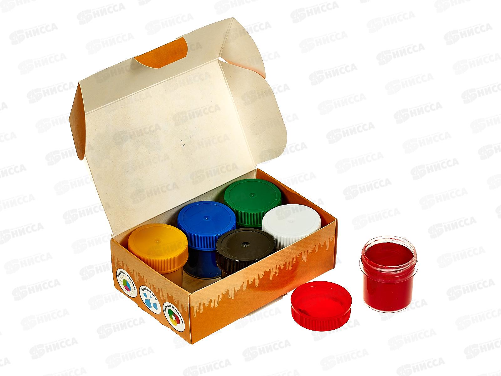 Гуашь художественная SILWERHOF Монстрики  6цв., 20мл  *32