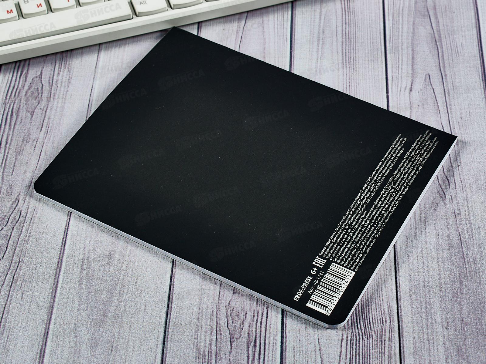 Тетрадь 48л кл. ПП &quotBLACKSOFT&quot Химия, 48-1741 *10/80