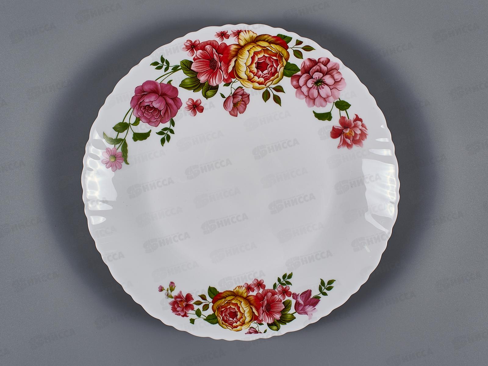 Тарелка плоская круглая d-24см (6/36) 69582-твч9,5