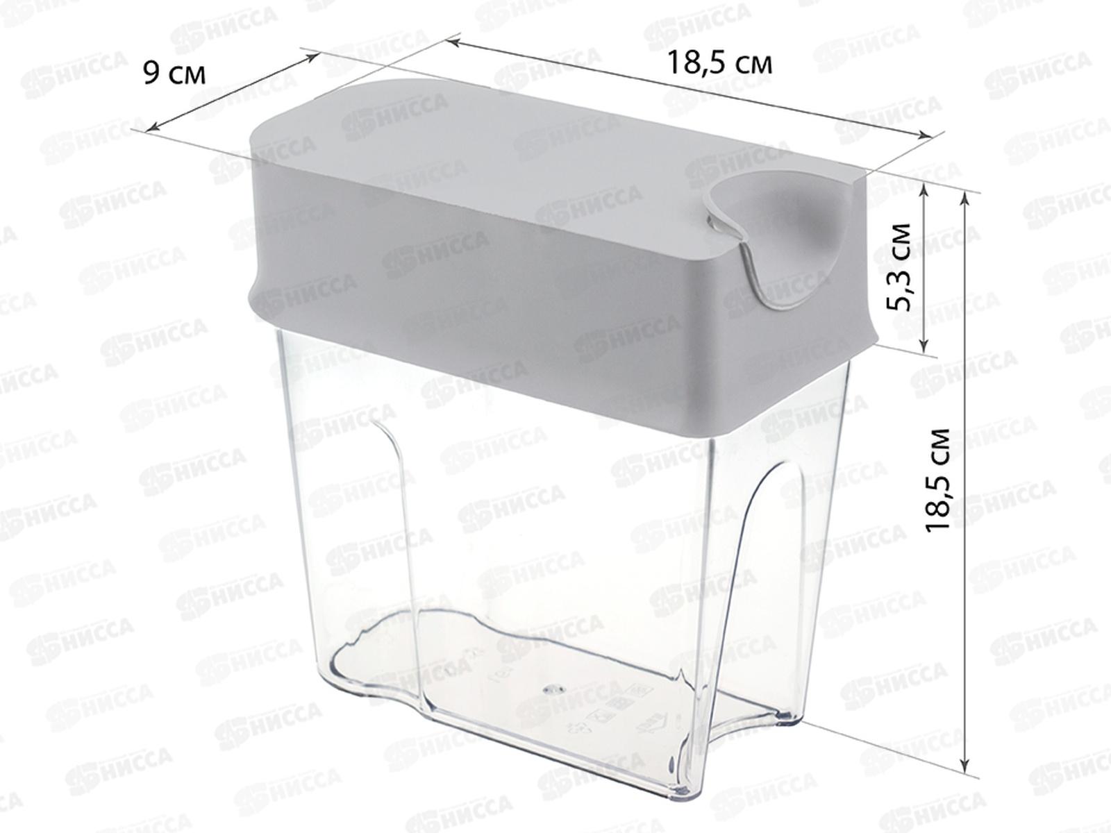 Емкость для продуктов &quotФЛОД&quot 1,6л Смоки М1248 *8