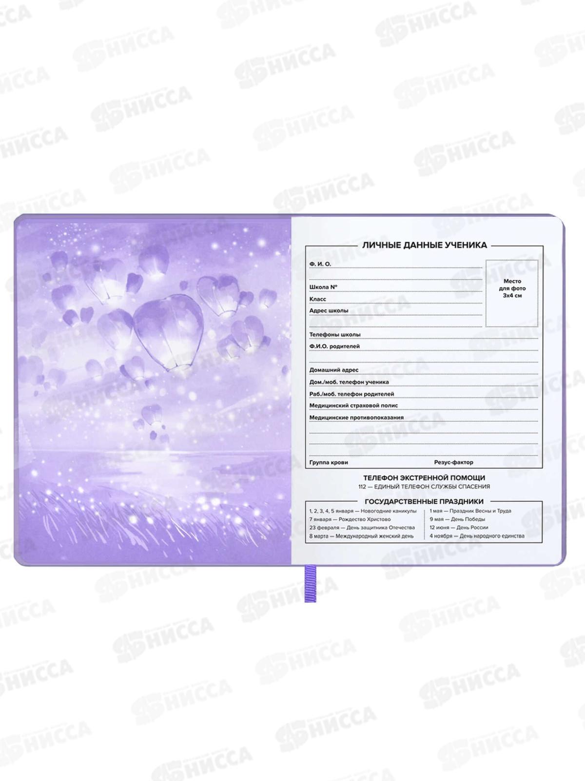 Дневник ФЕН Девочка с шарами,мягк.перепл., 62267 *15/30