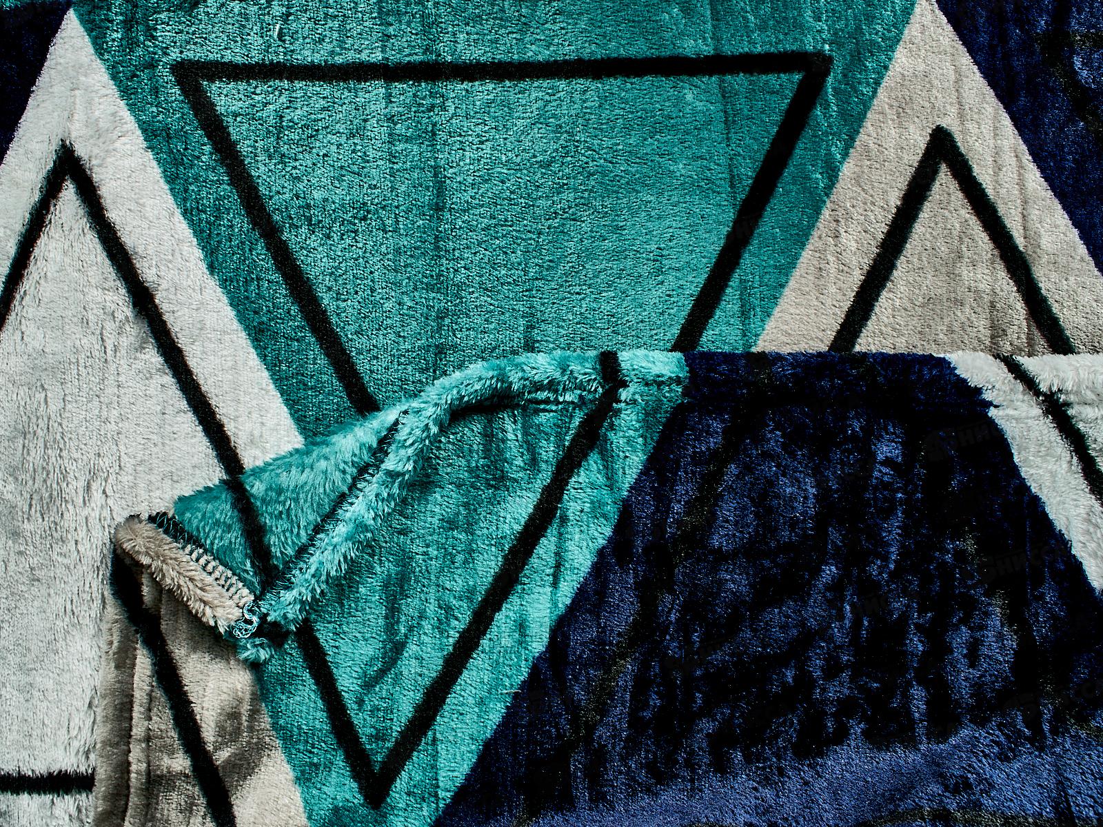 Плед Texrepublic 150*200 TF FN F118 b Треугольники