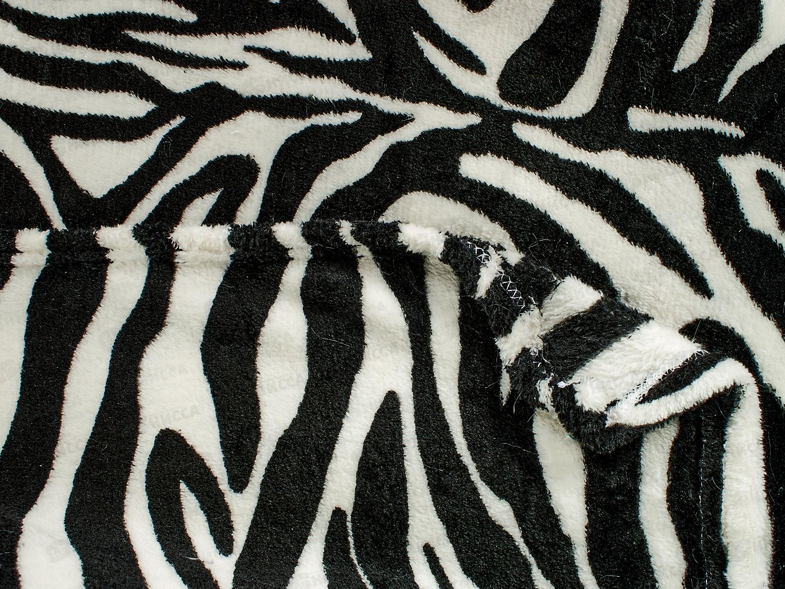 Плед Texrepublic 180*200 TF FN F967 QR  Шкура зебры