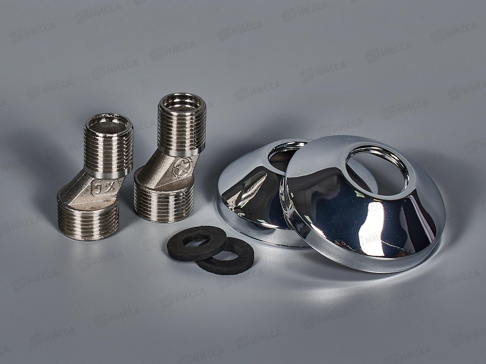 Смеситель для ванны NM2619-5 длинный излив, сатин