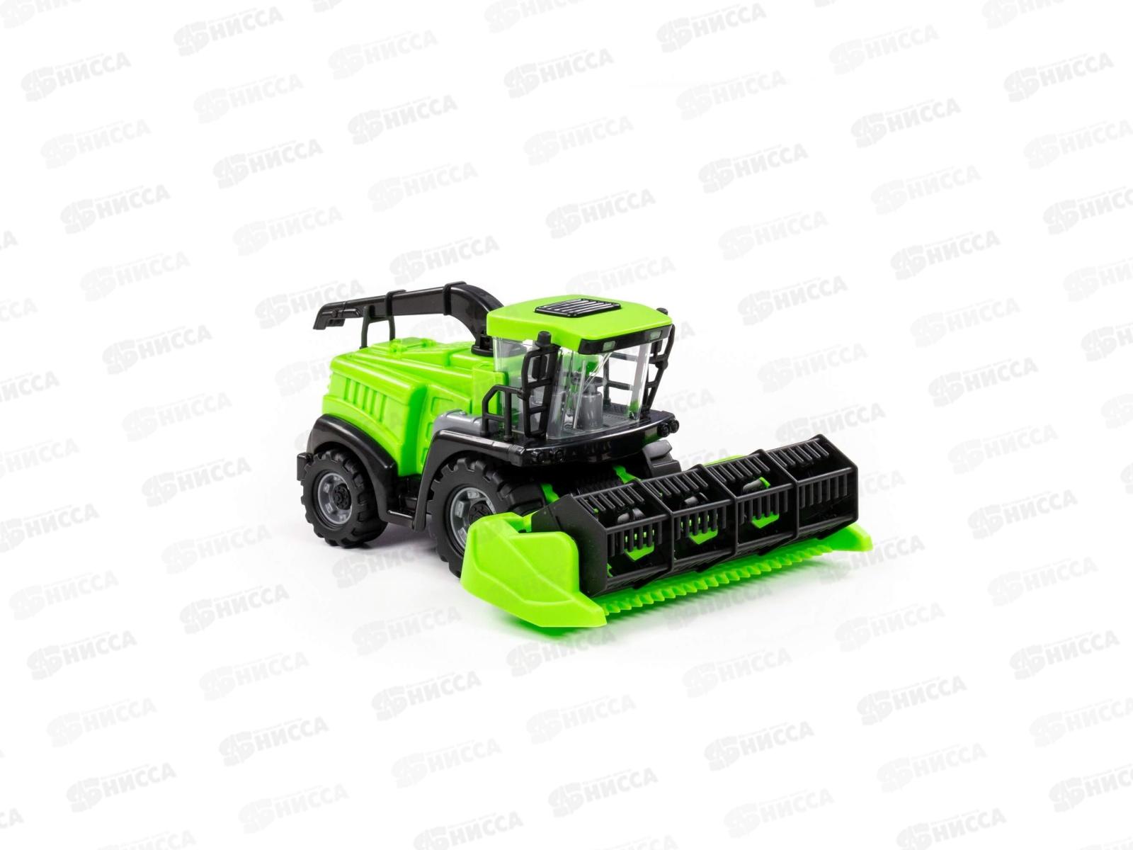 Комбайн &quotПолесье&quot №1 инерционный (зелёный) 93974 в сеточке  *12