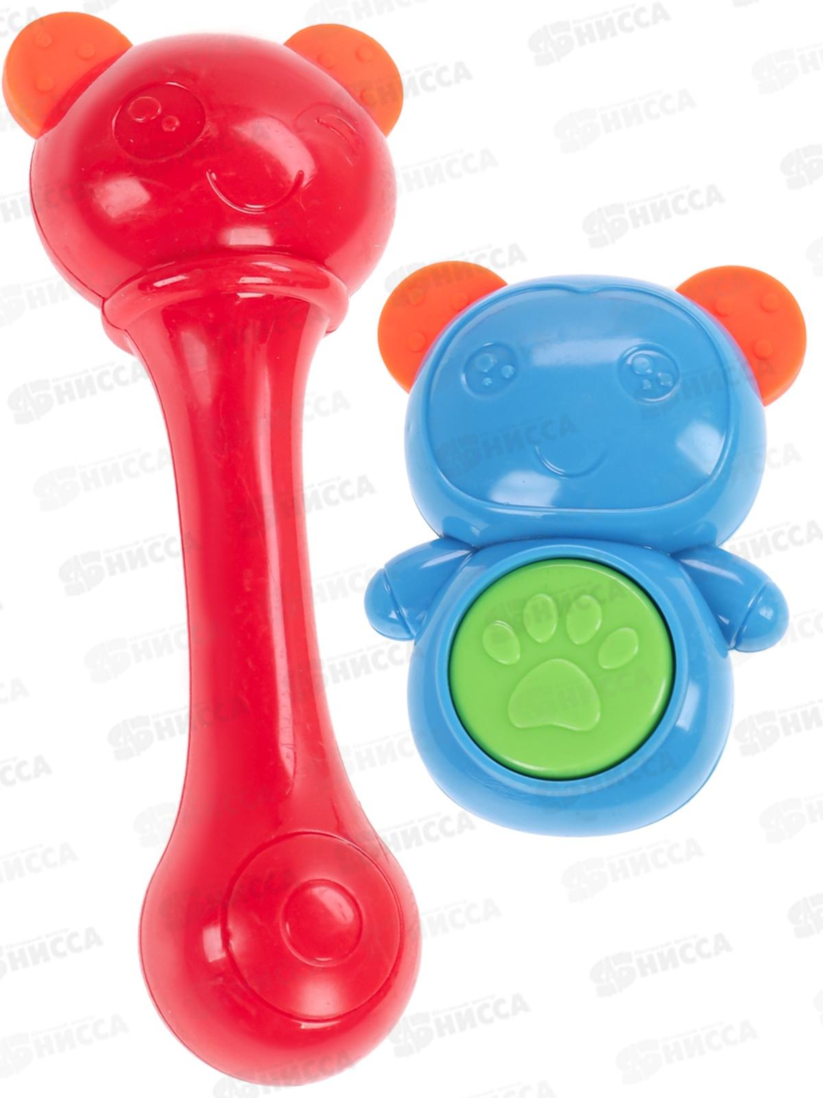 Погремушка &quotВеселые звуки 15&quot 0+ (5шт в пакете) И-2341