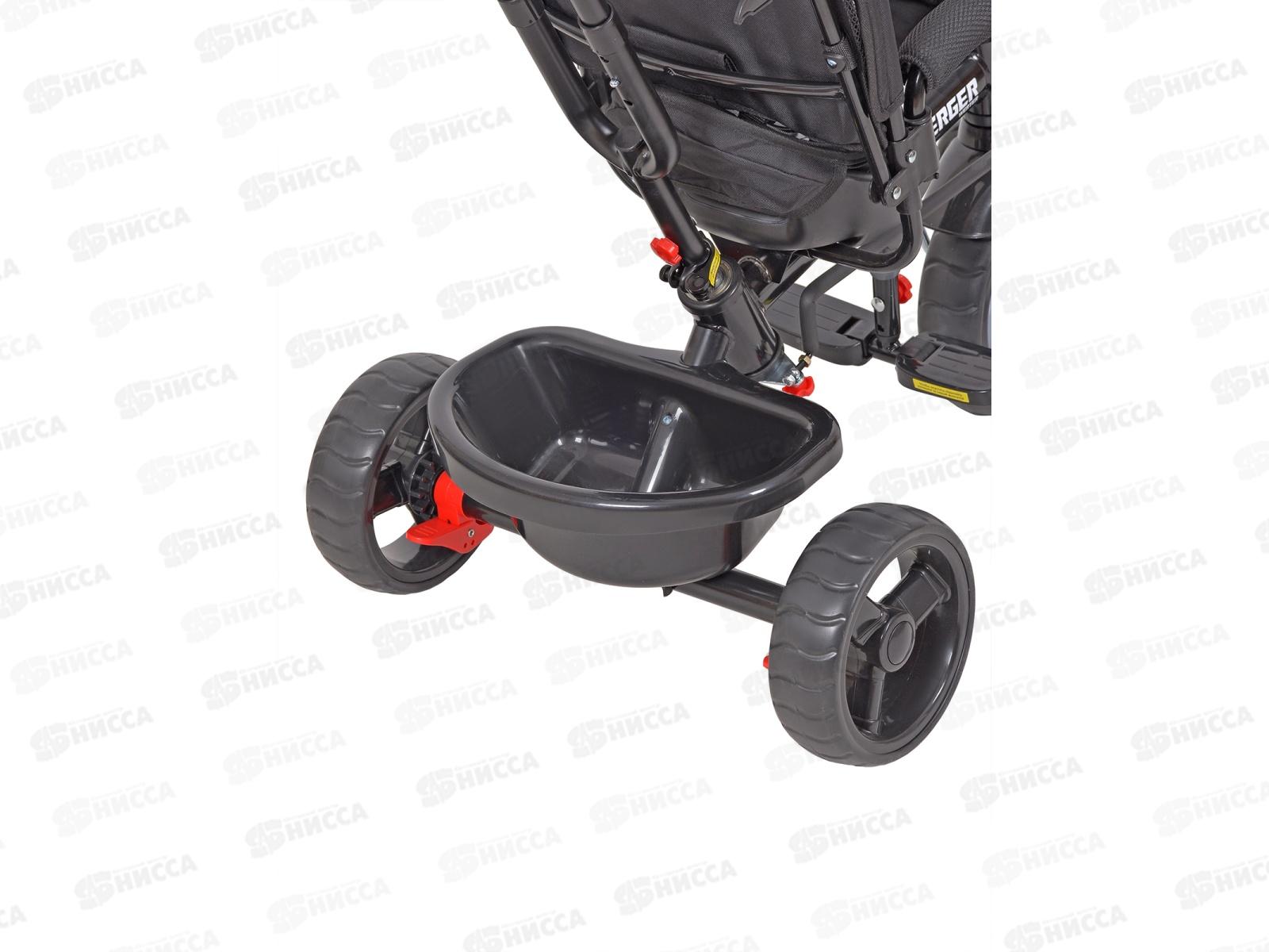 Велосипед 3-х кол. WERTER BERGER PREMIUM черный  XG7341-T167C 334949