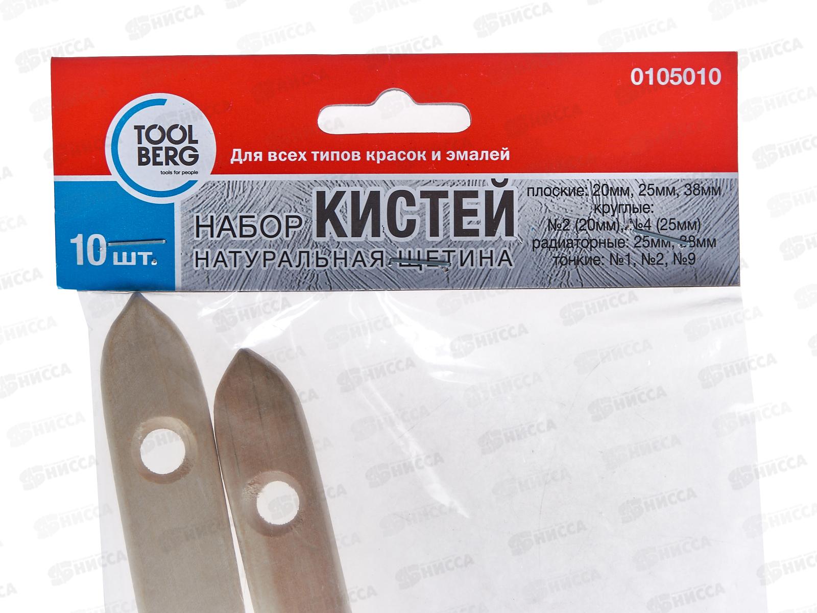 Набор кистей 10шт 0105010 *200