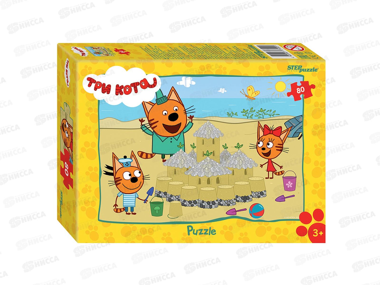 ПАЗЛ 80 элементов 77190 Мультгерои - 1 *16