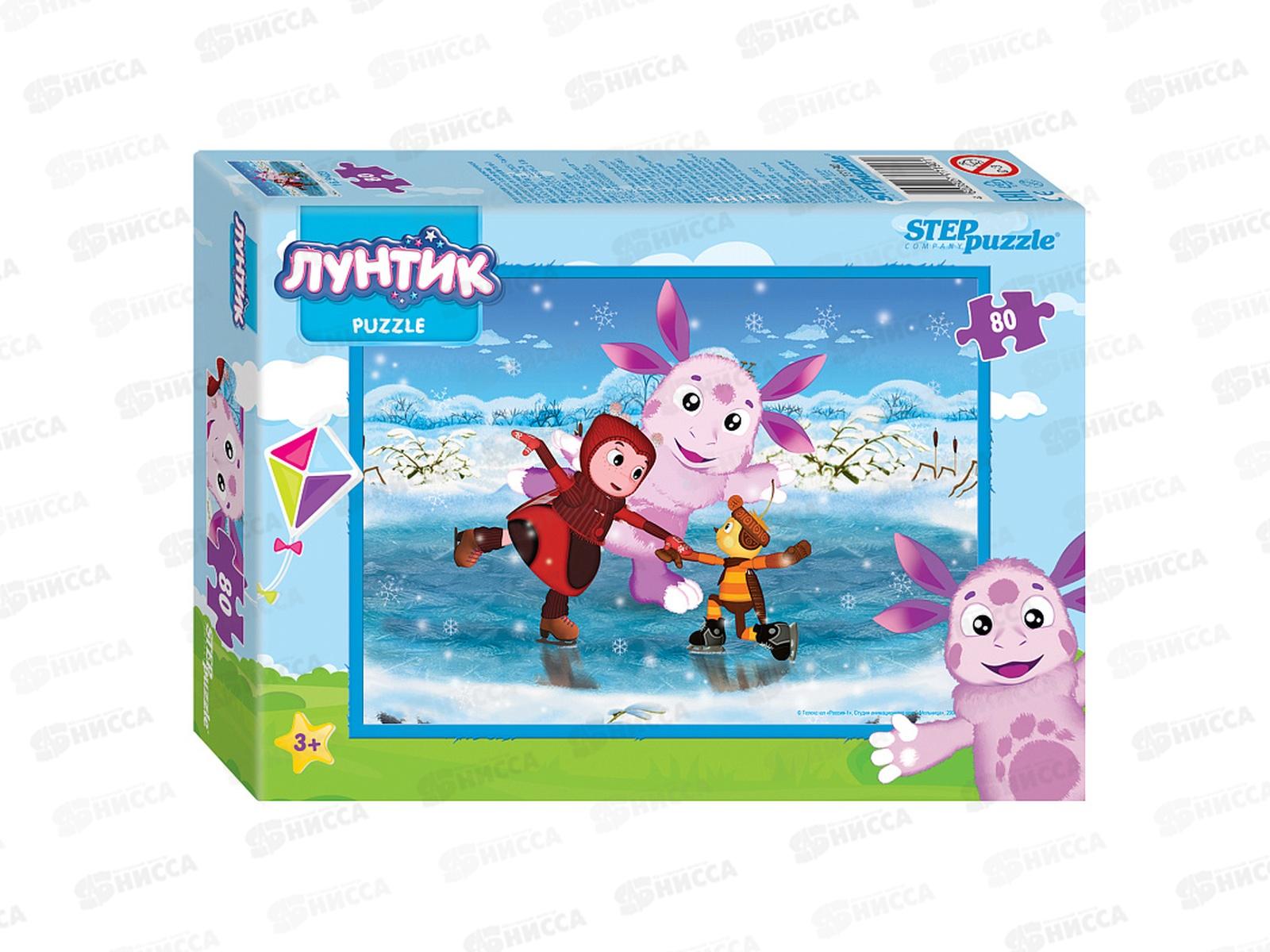 ПАЗЛ 80 элементов 77190 Мультгерои - 1 *16