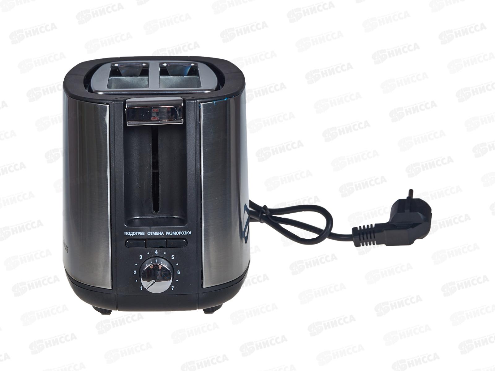 Тостер SA-7611S Elegant 750Вт стальной