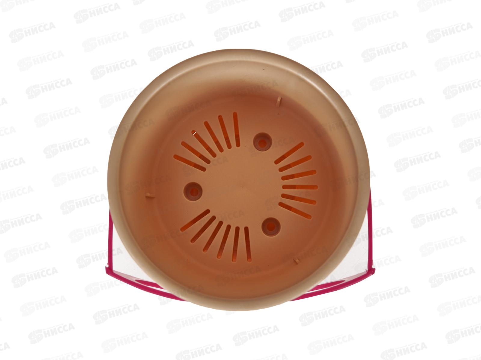 Кашпо МАРИ D115мм 0,65л со вставкой Белая глина М3075 *8