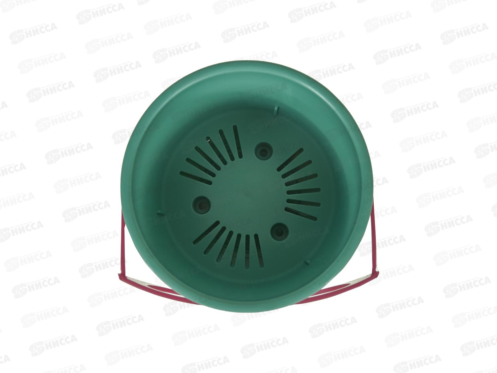 Кашпо МАРИ D115мм 0,65л со вставкой Фисташковый М3075 *8