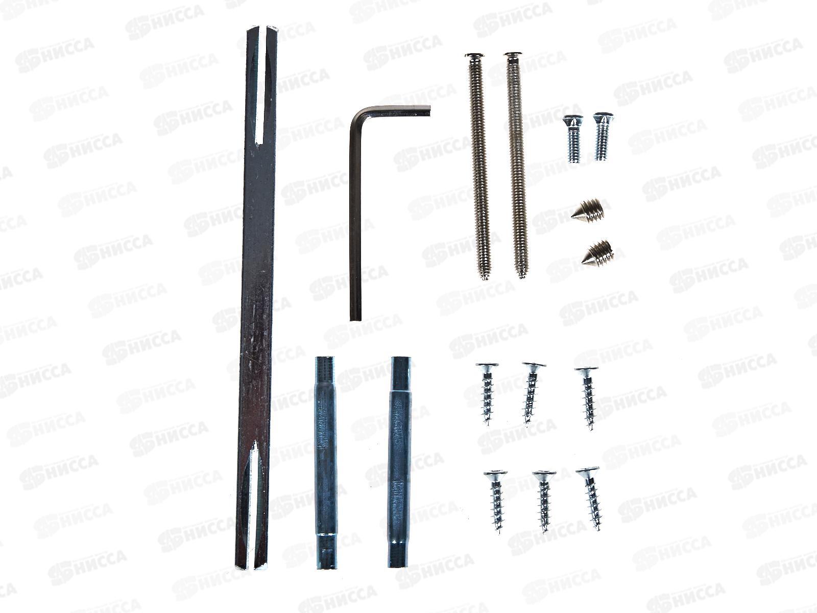 Комплект ручек для металл дверей Булат РФ 04,02 ФОРТЕ мат черный *20