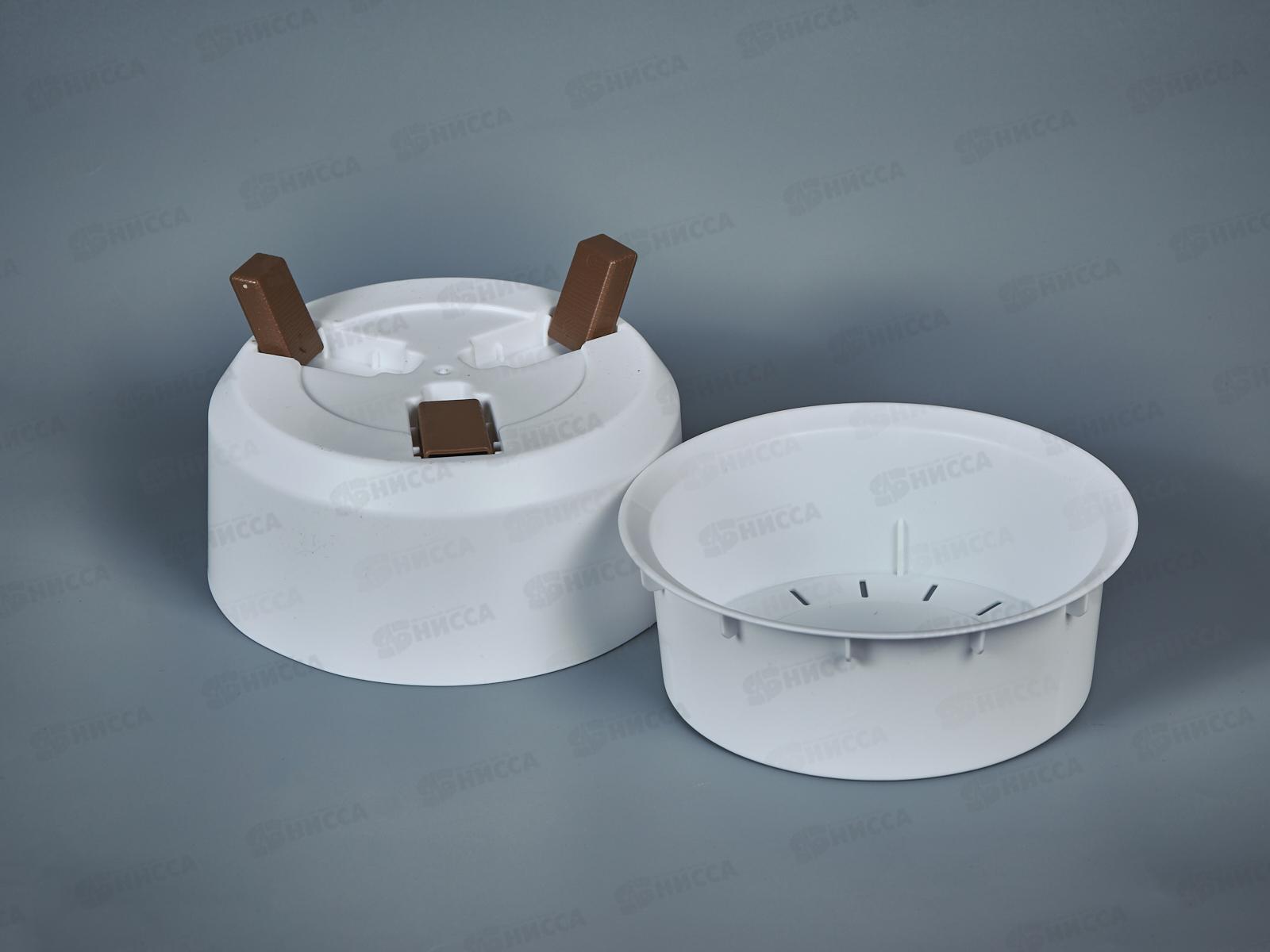 Кашпо &quotГрация прайм&quot 0,7л Белый КШ-4399 *12