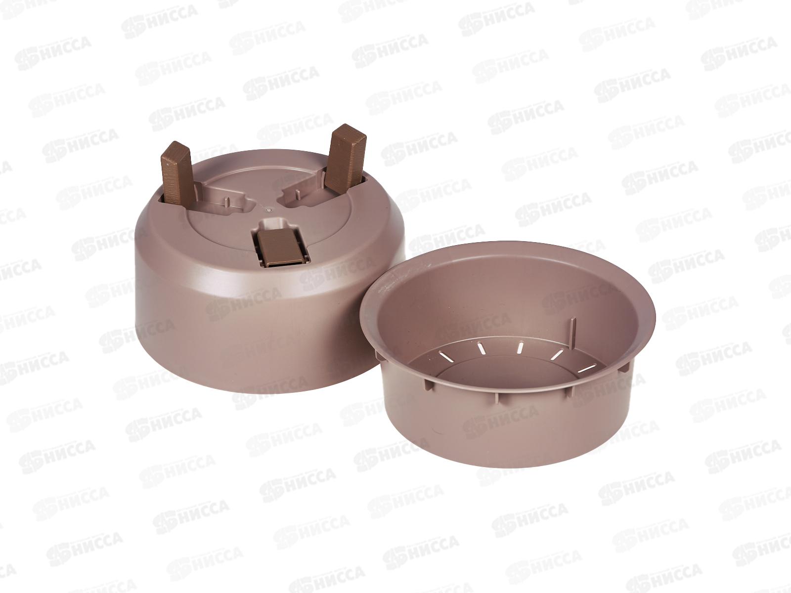 Кашпо &quotГрация прайм&quot 0,7л Пудровый КШ-4298 *12