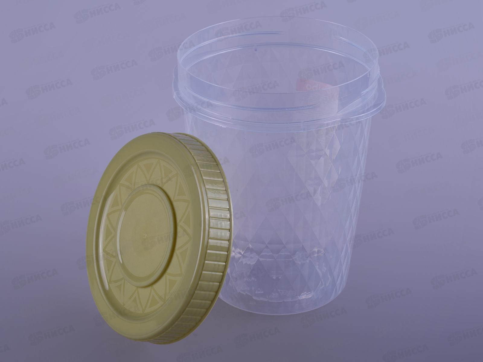 Банка 1,1л &quotКристалл&quot с крышкой микс 431106419 *30 БП