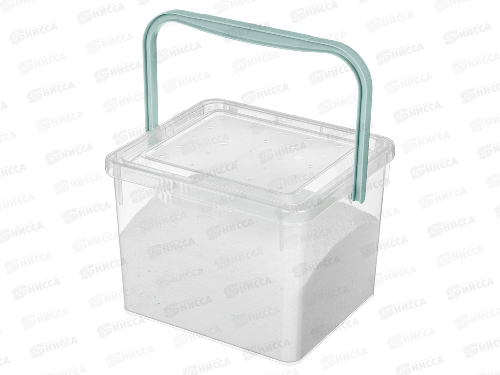 Ведерко для стирального порошка 5,3л бесцветный 431226301 *8 БП