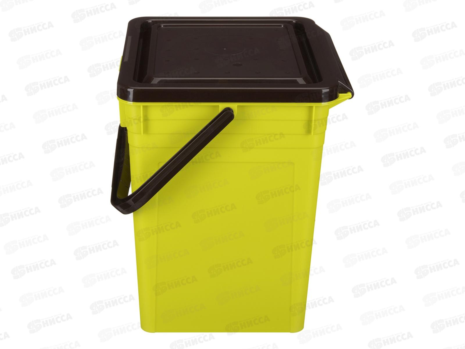 Контейнер для мусора 8л Зеленый 434236809 *6 БП