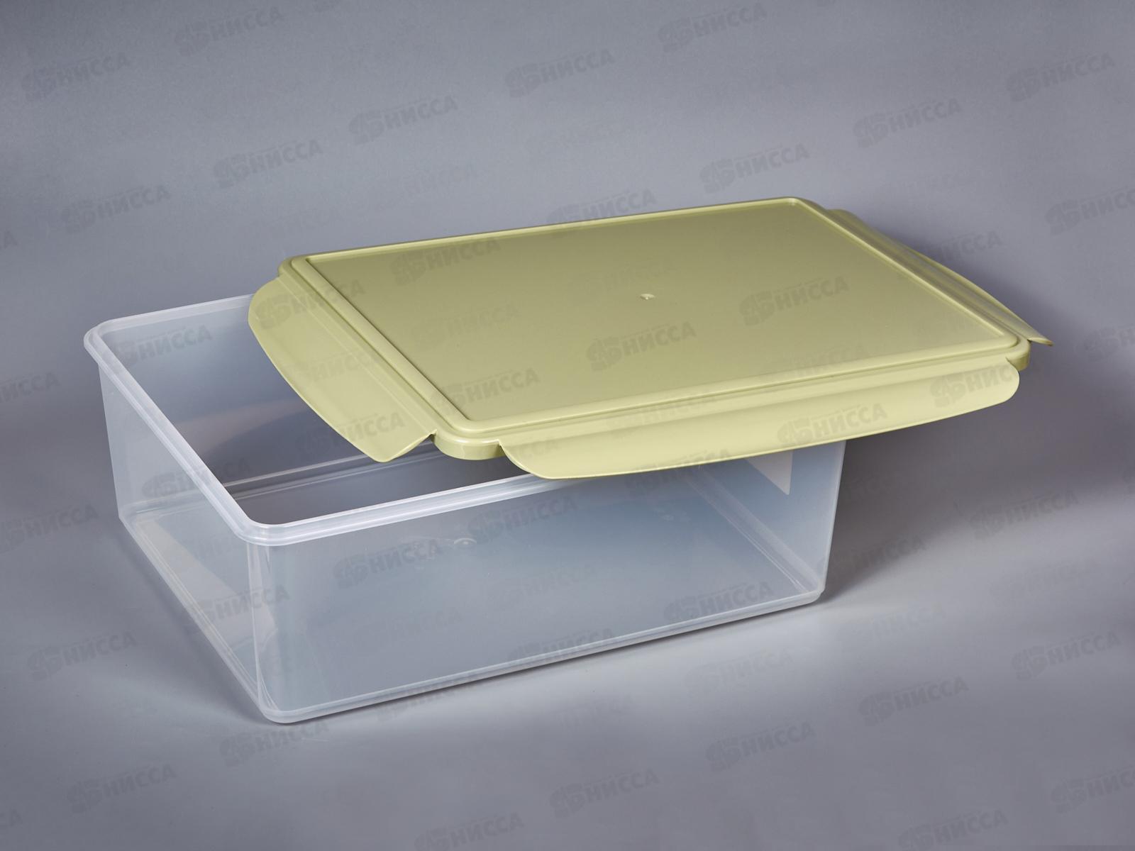 Контейнер для продуктов 5,4л &quotSmart Lock&quot прямоугольный герметичный Зеленый 433116709 *6 БП