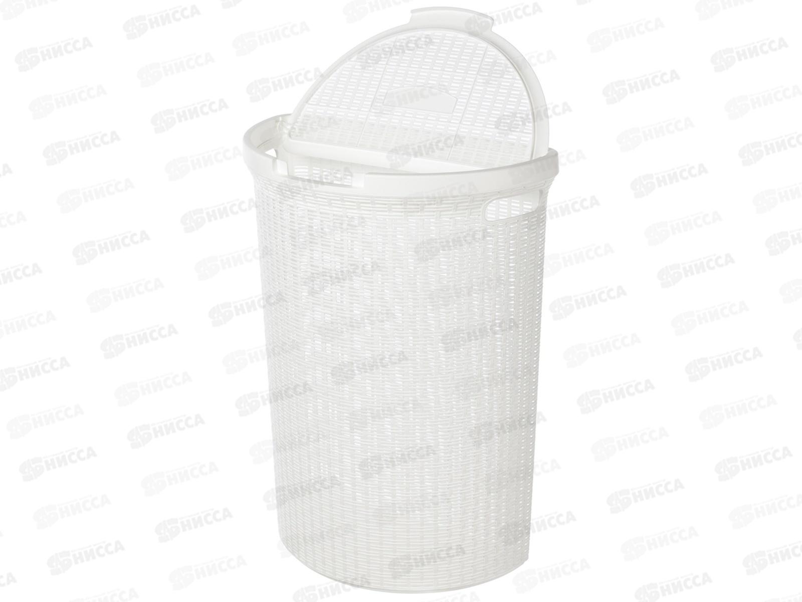 Корзина для белья 45л &quotECO STYLE&quot Белый 431217616  *5 БП