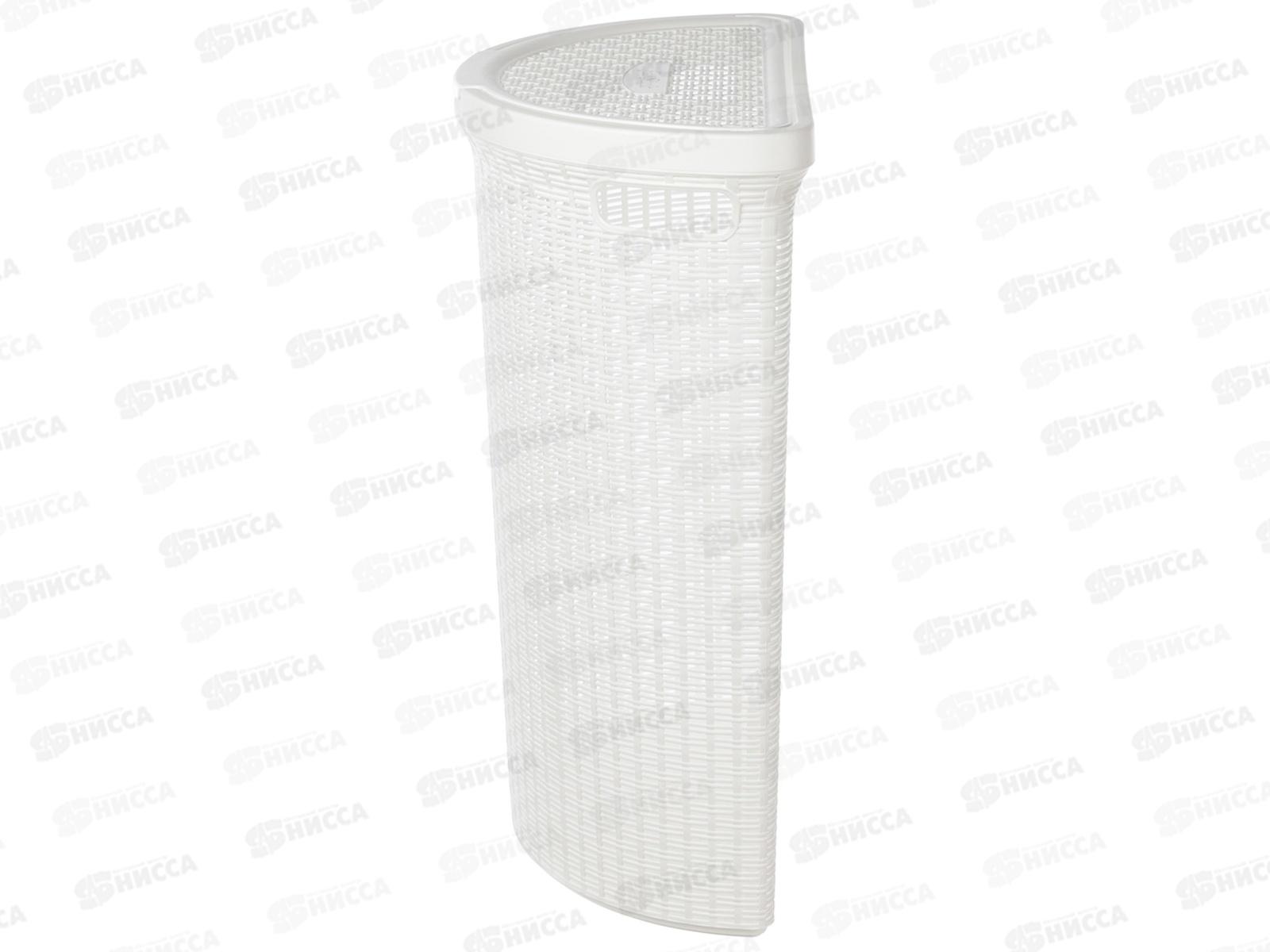 Корзина для белья 45л &quotECO STYLE&quot Белый 431217616  *5 БП