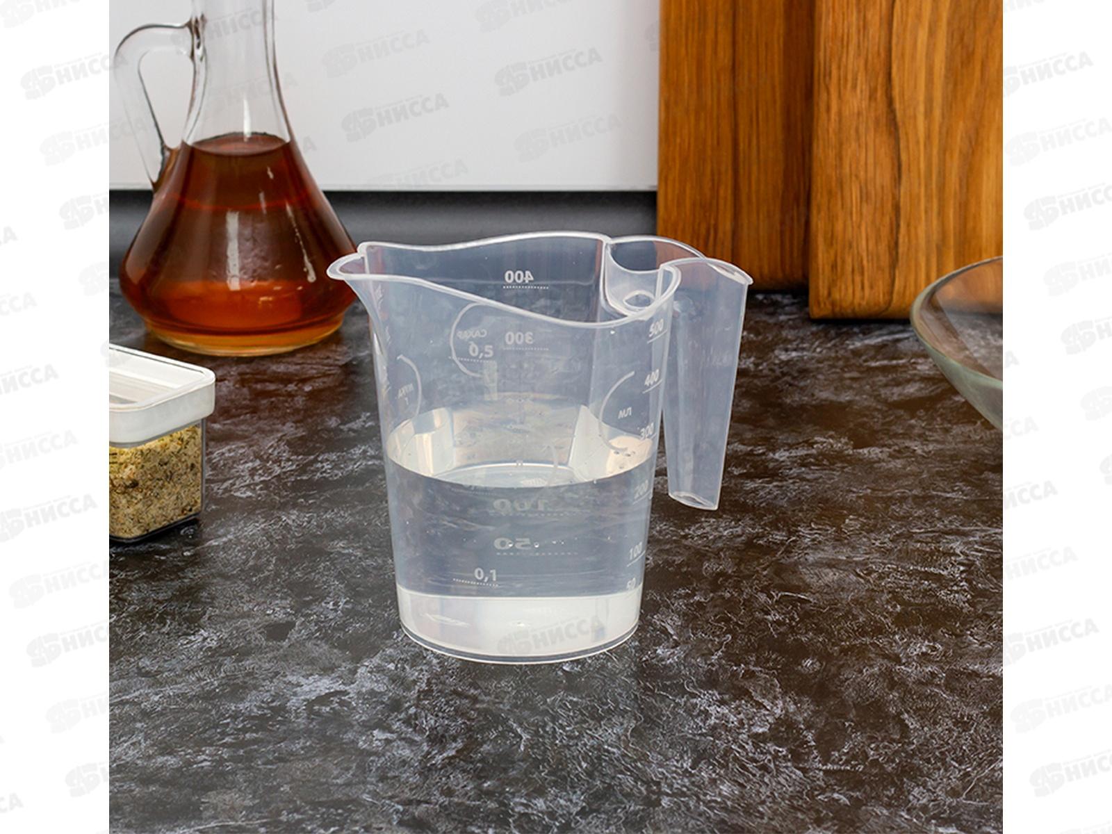 Кувшин мерный 0,5л Прозрачный М1200 *20