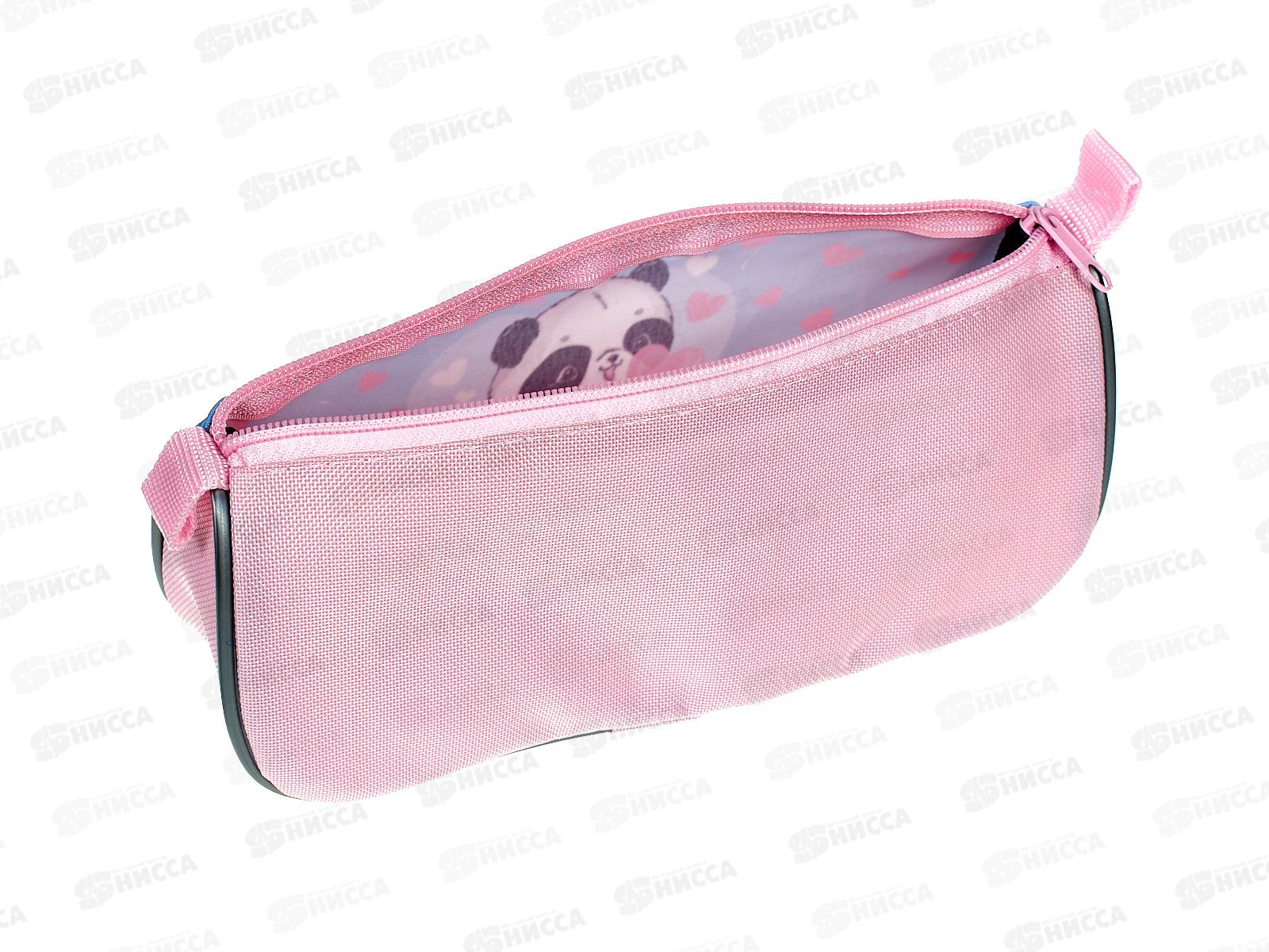 Пенал-косм. ПЧЕЛКА Панда и сладости , молн., К-7 *12