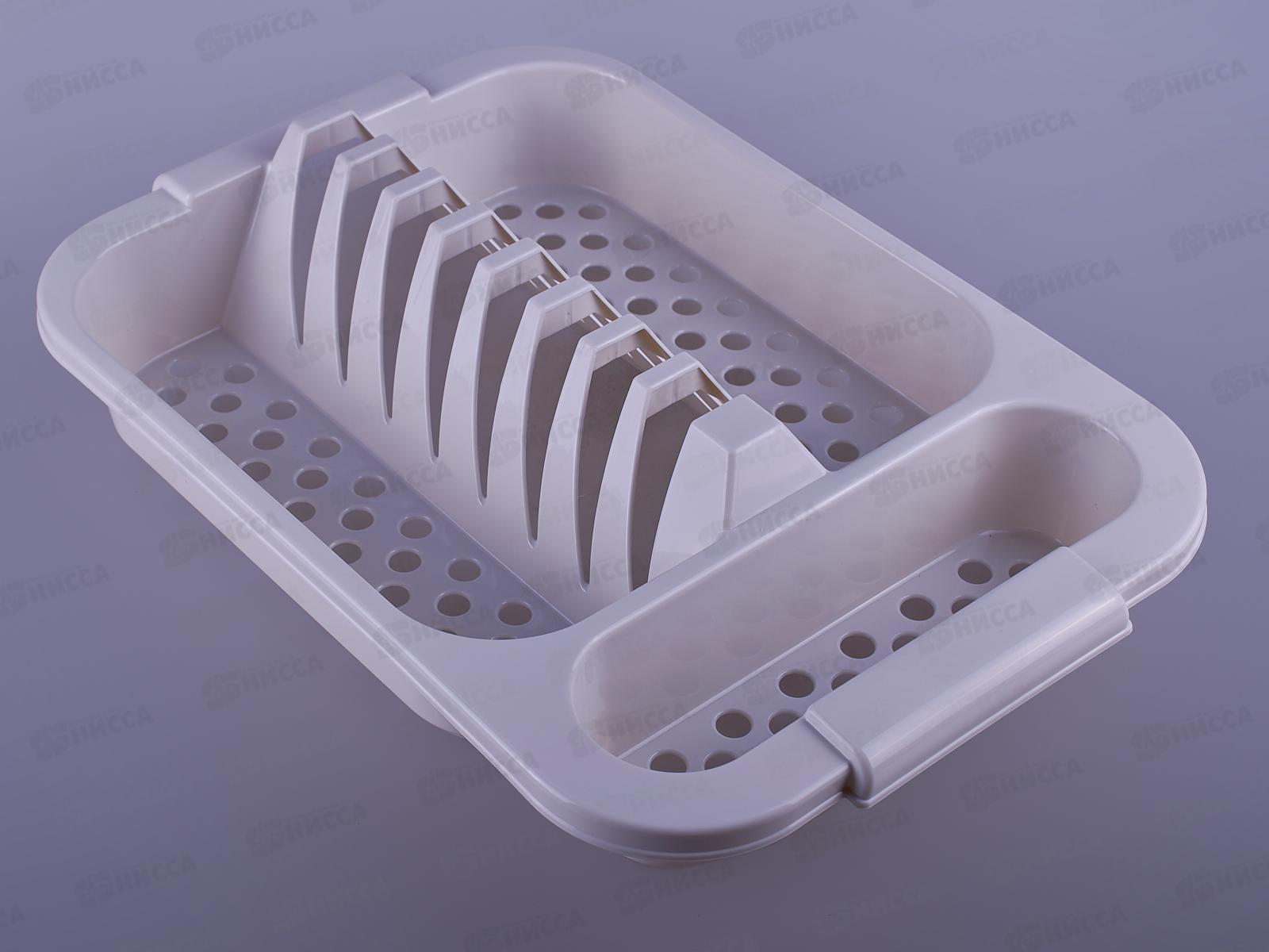 Сушилка для посуды 345*240*72мм Светло-серый 431256530  *24 БП