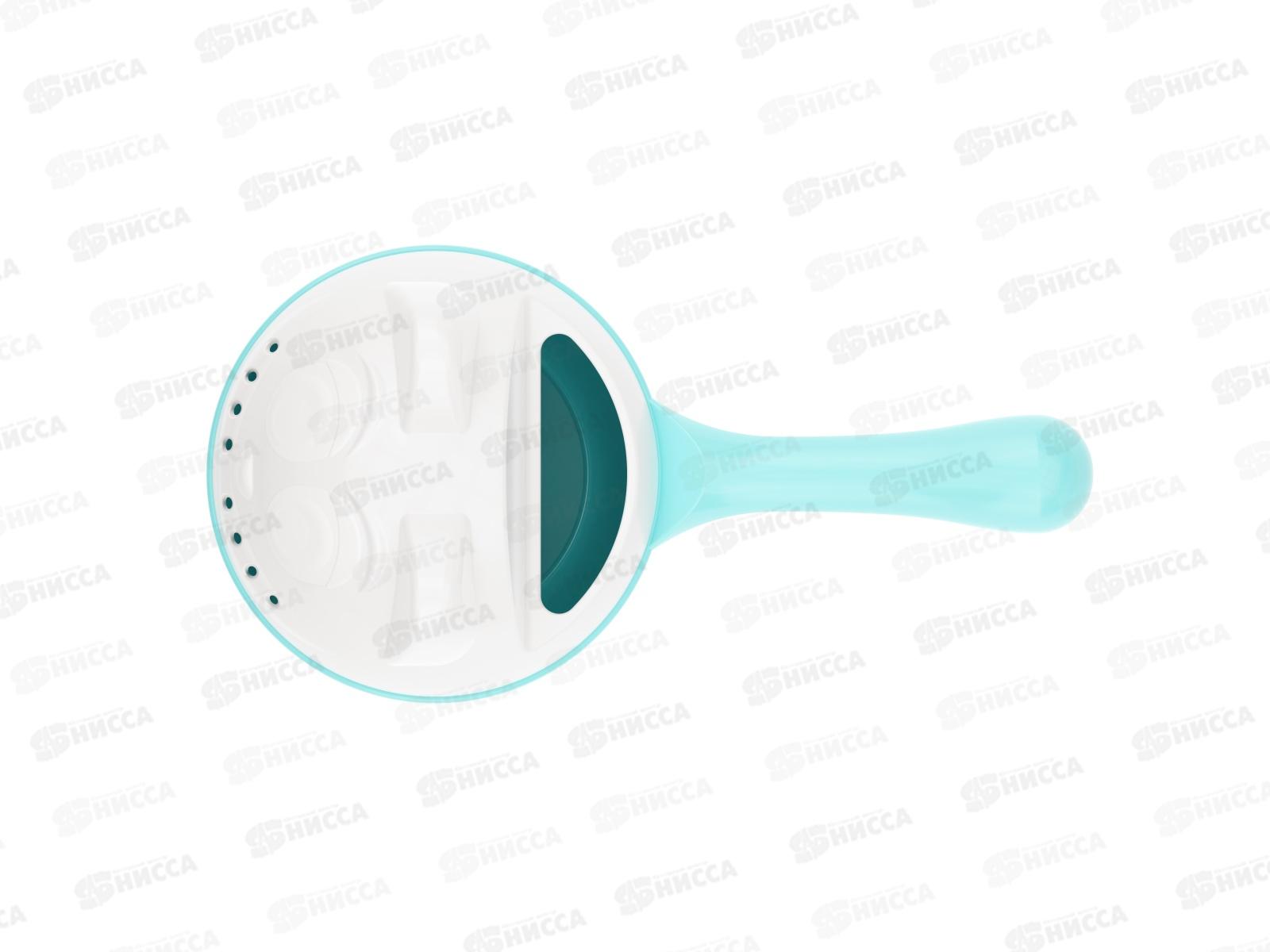 Ковш &quotКотофей&quot с крышкой  Голубой М6476 *24