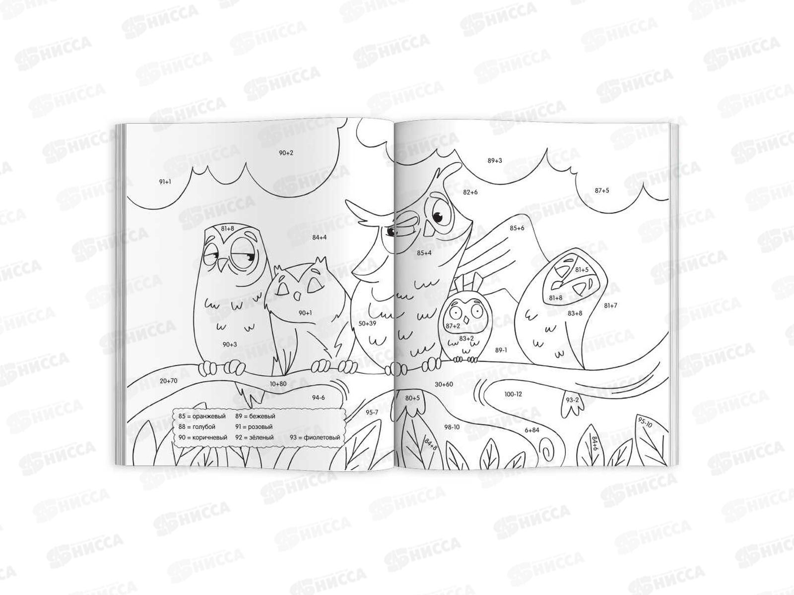 Раскраска ФЕН 6л. матем.серия. считай в пред.100,63447*50