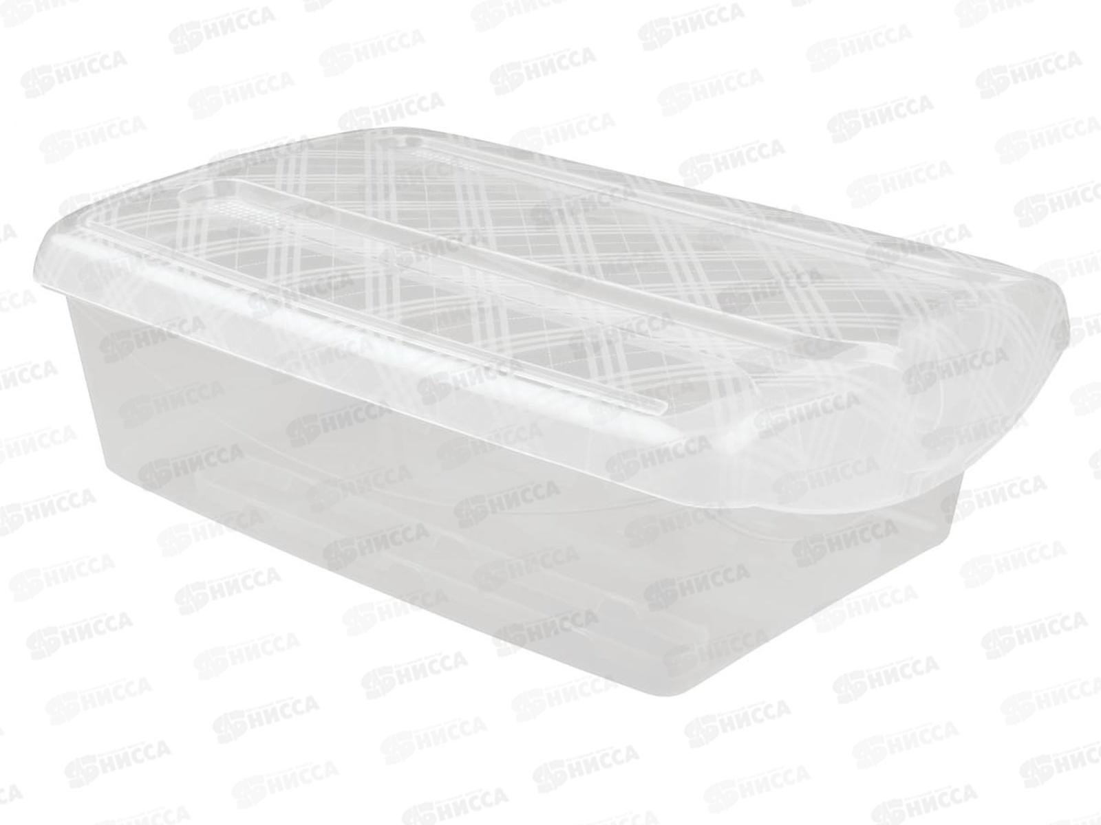 Ящик 7л откидная крышка Бесцветный 431264501  БП