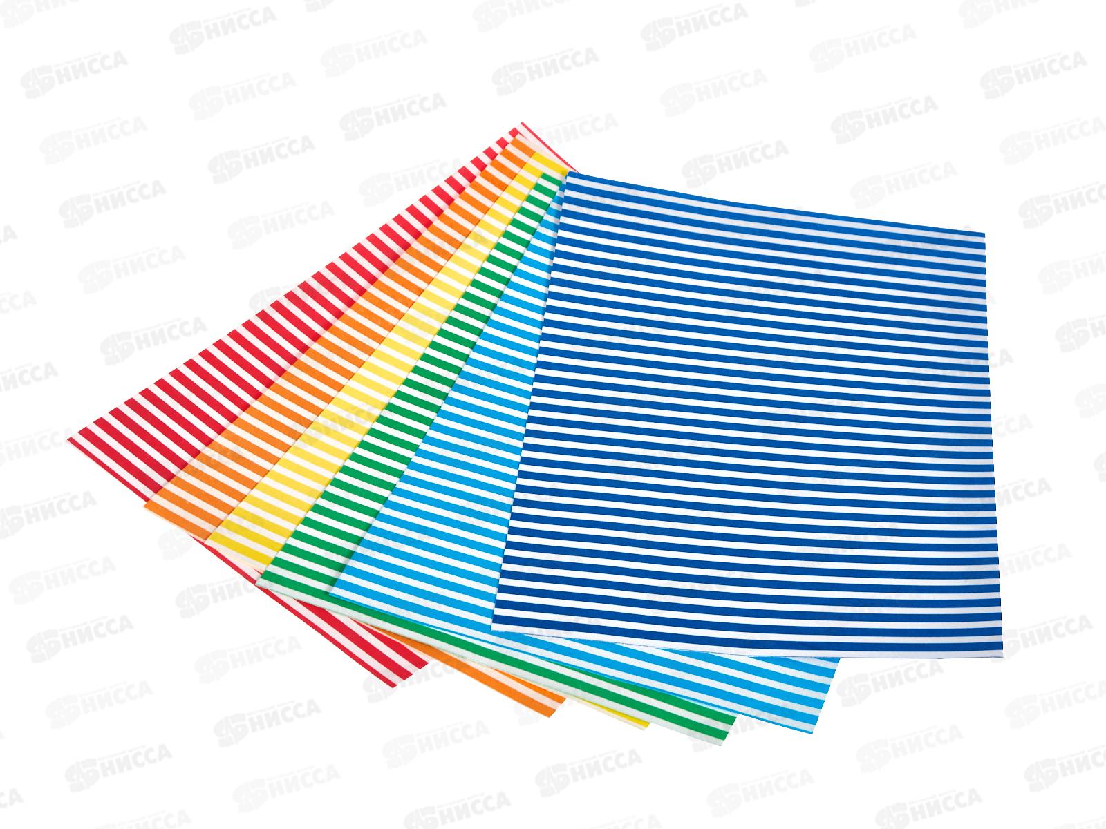 Цветной картон MAZARI 6л. 6цв,мел.,с узорами.,М-16808*40