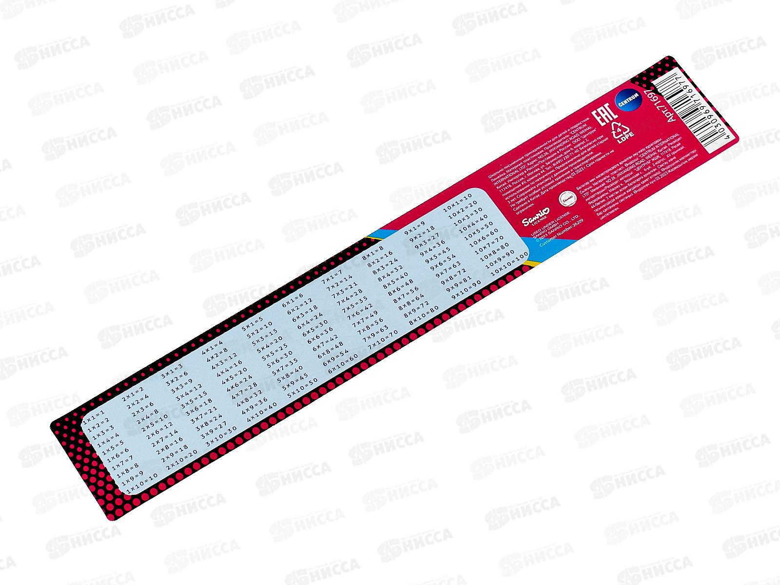 Линейка 20см CENTRUM Куроми, 71697*24/720