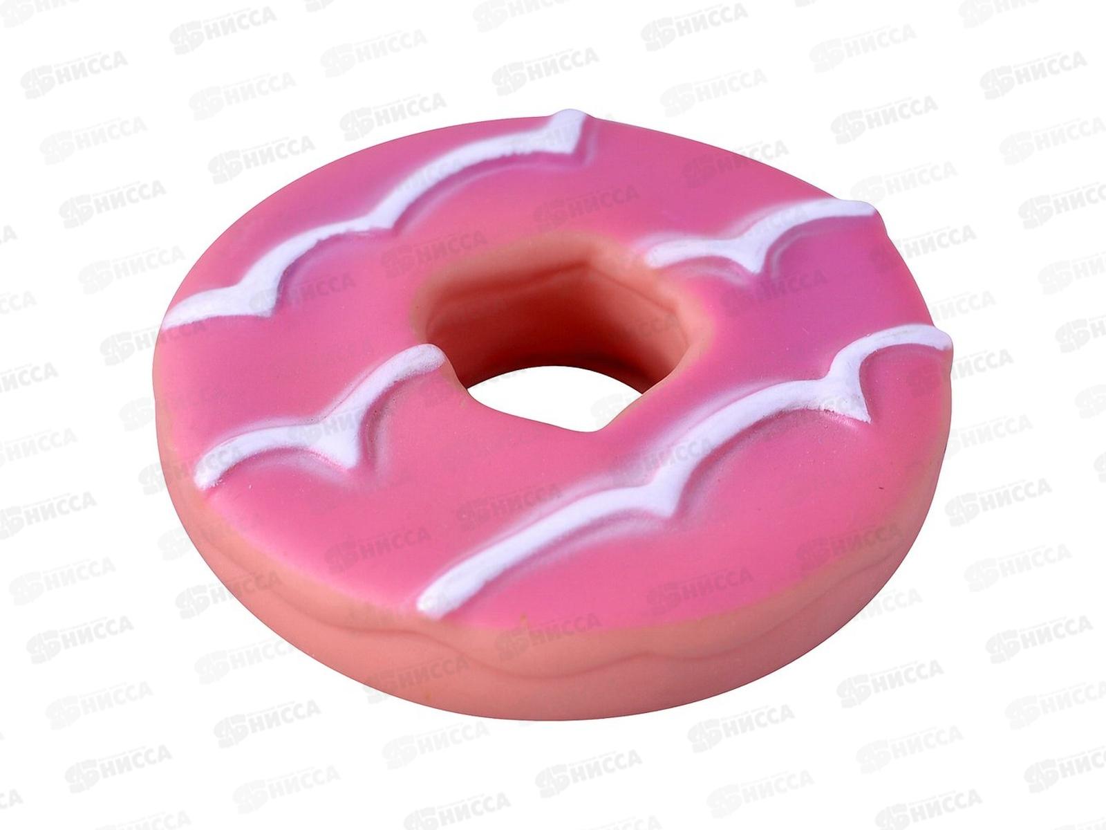 Игрушка для питомцев Пончик 2,5*10см  VL40-211 *12