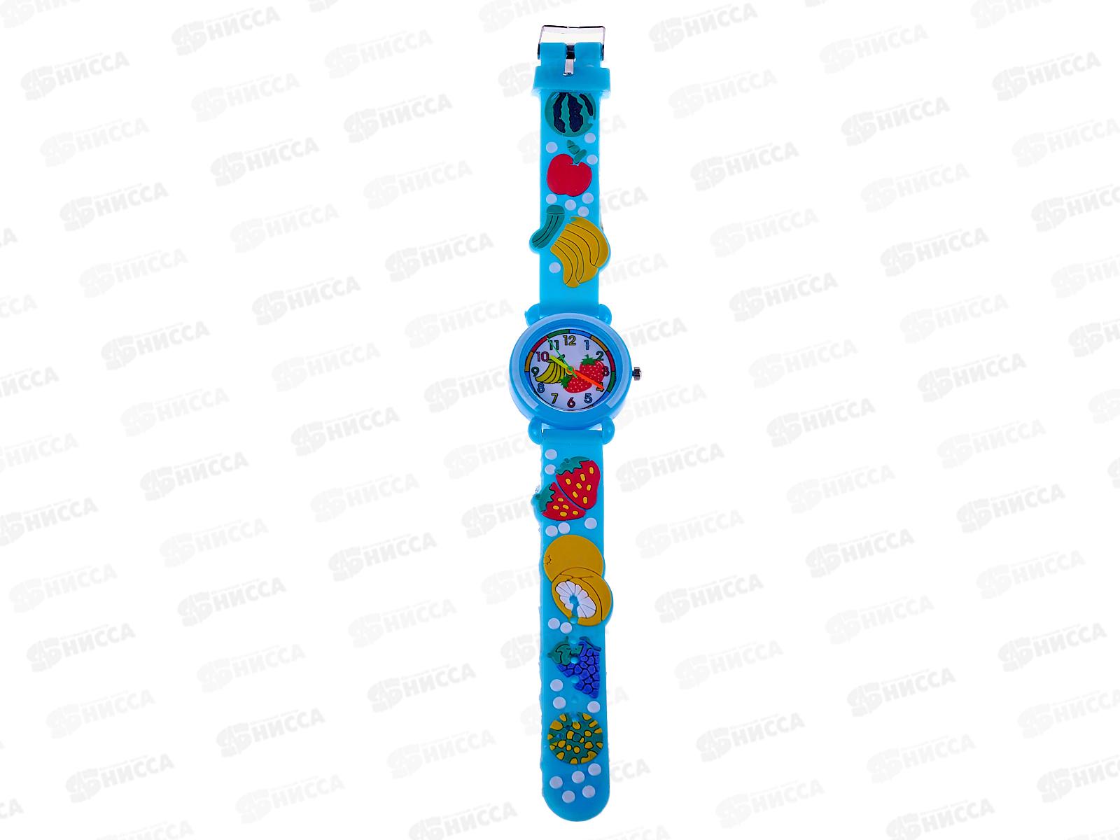 Часы детские пластик.на ремешке с фигурками