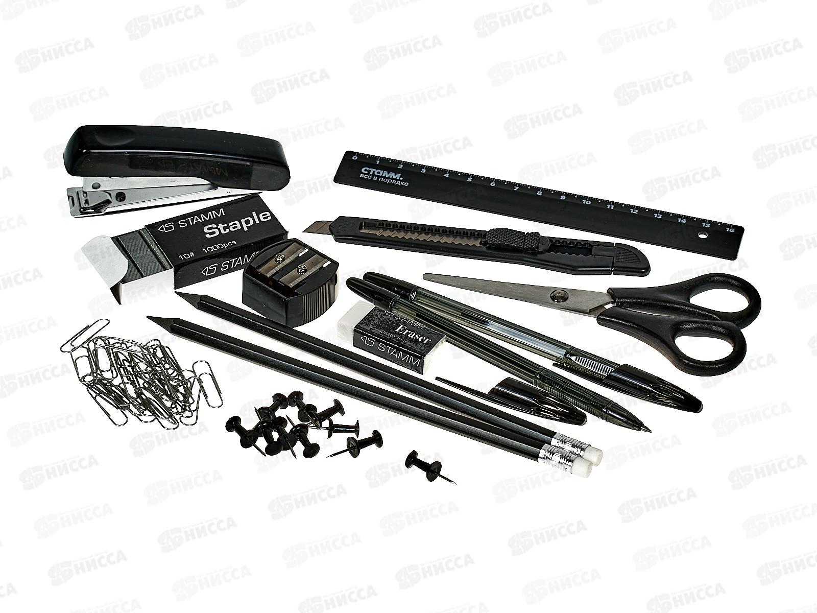 Органайзер настольный СТАММ Mini Desk, черный ОРН-30480 *6