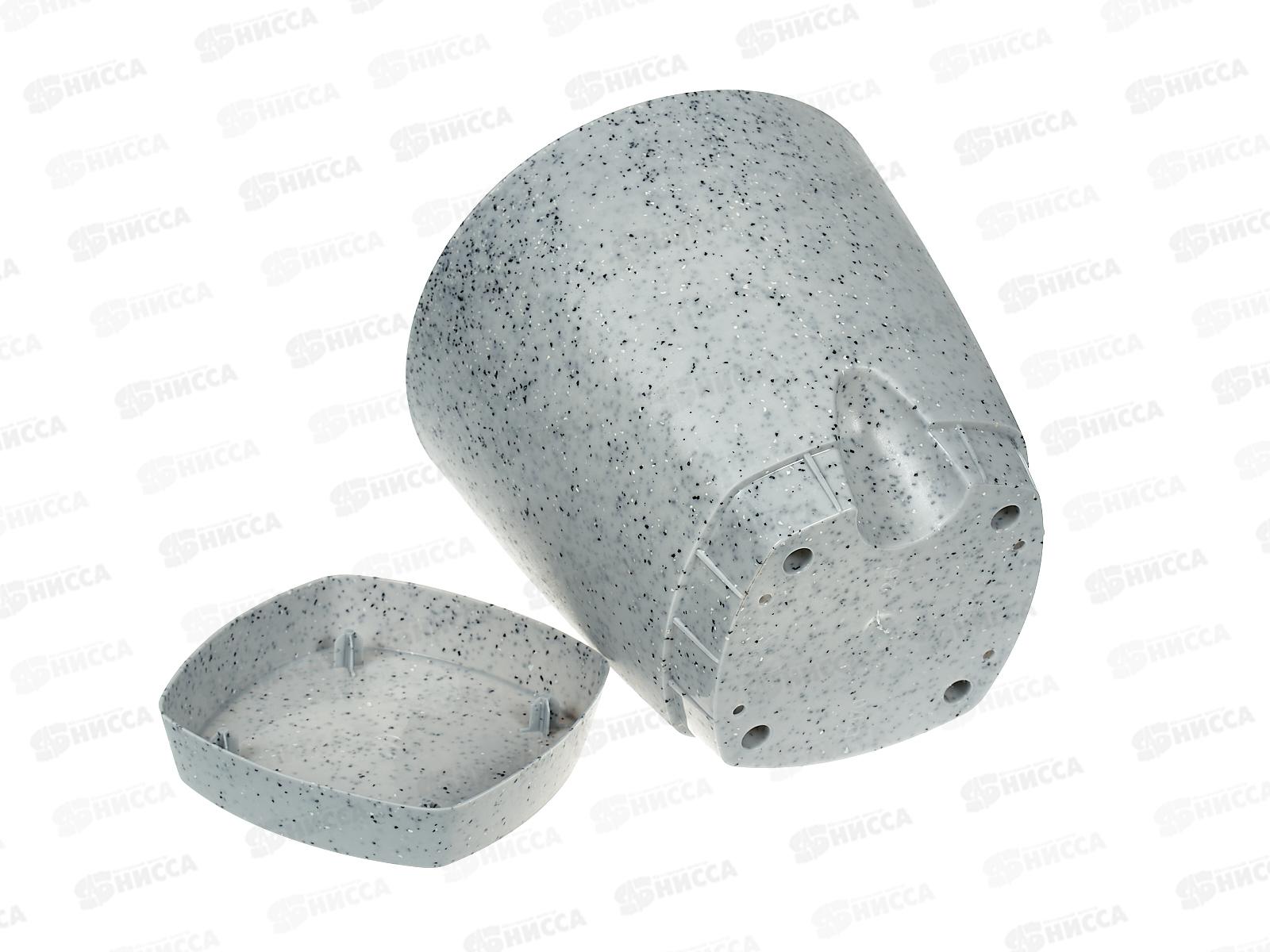 Горшок для цветов  Амстердам D=170 прикорневой полив 2,5л светлый камень, 630010025 *12