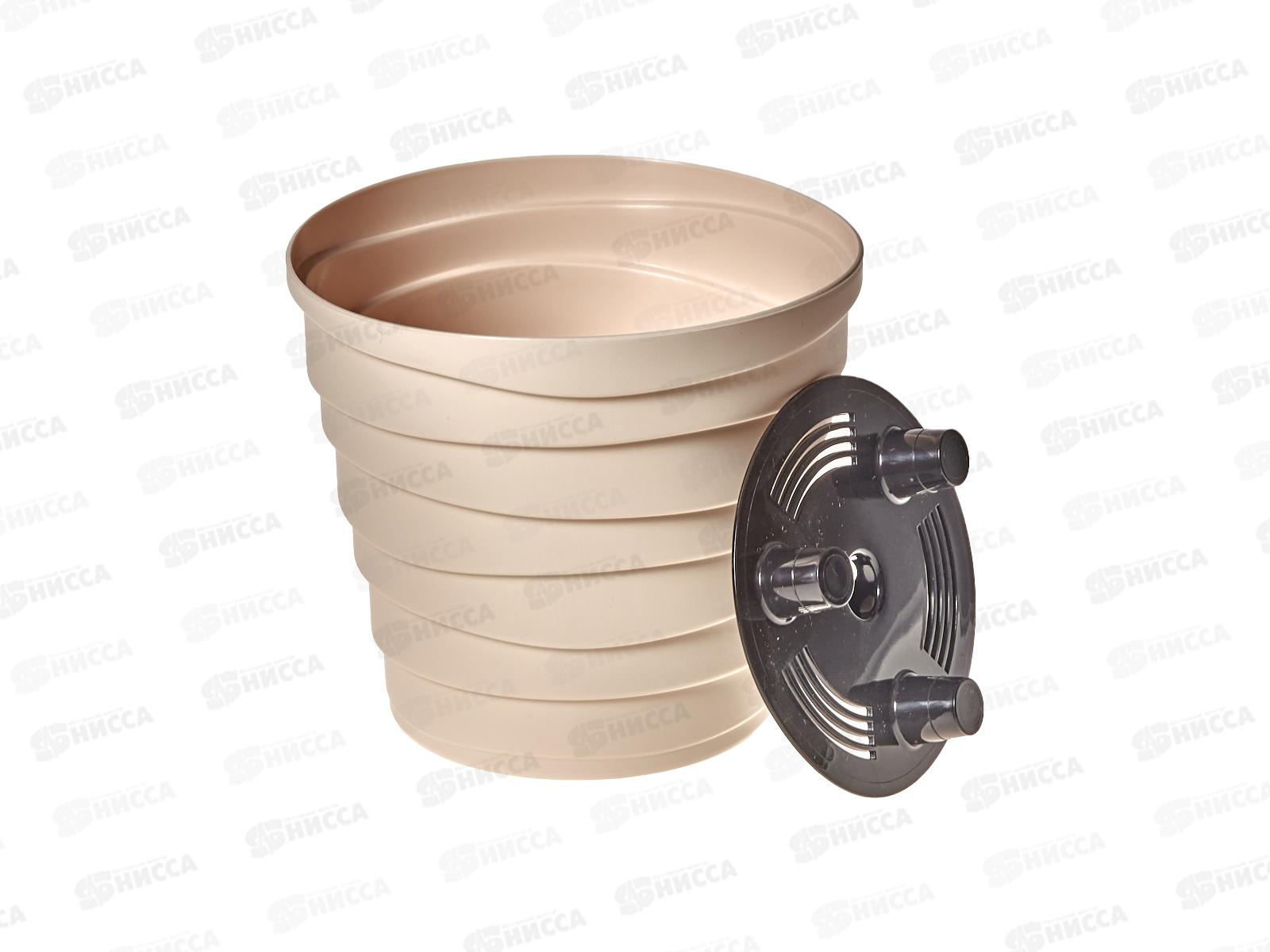 Кашпо &quotБархан&quot 0,9л Кремовый КШ-4315 *30